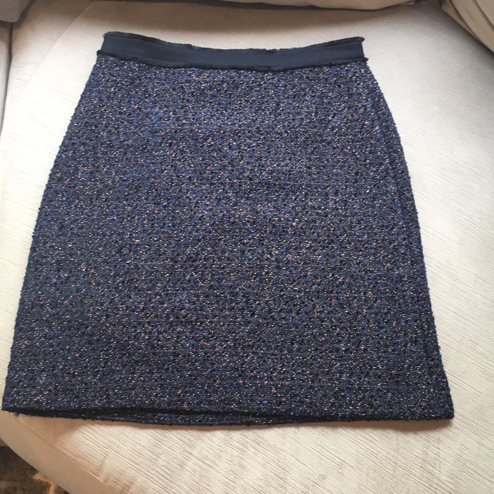 Shimmery, a-line skirt